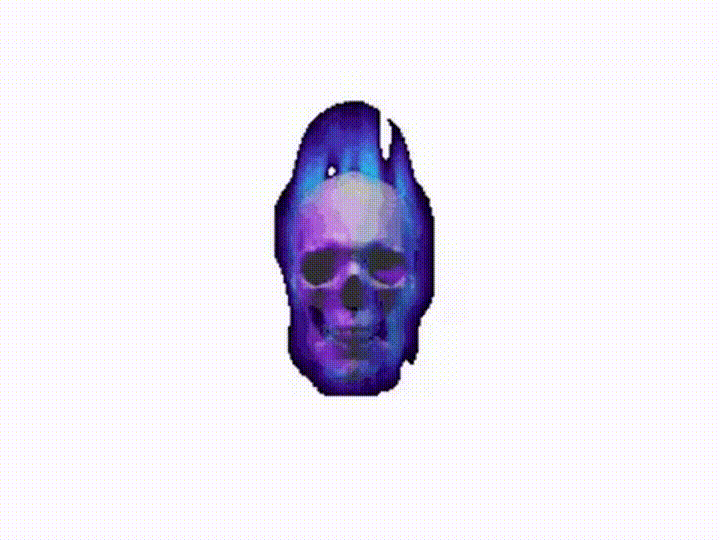 spooky skull 4 no reason